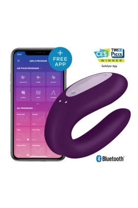 Double Joy Con App Lila von Satisfyer Connect