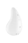 SATISFYER - DEW DROP VIBRATOR AUFLEGEN WEISS