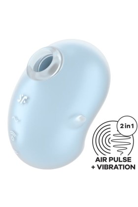 Cutie Ghost Auflegevibrator Hellblau von Satisfyer Layons kaufen | Fesselliebe