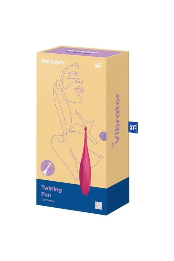 Twirling Fun Tip Vibrator - Pink von Satisfyer Vibrator kaufen - Fesselliebe