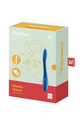 Elastic Game Multi Vibrator Blau von Satisfyer Vibrator kaufen | Fesselliebe