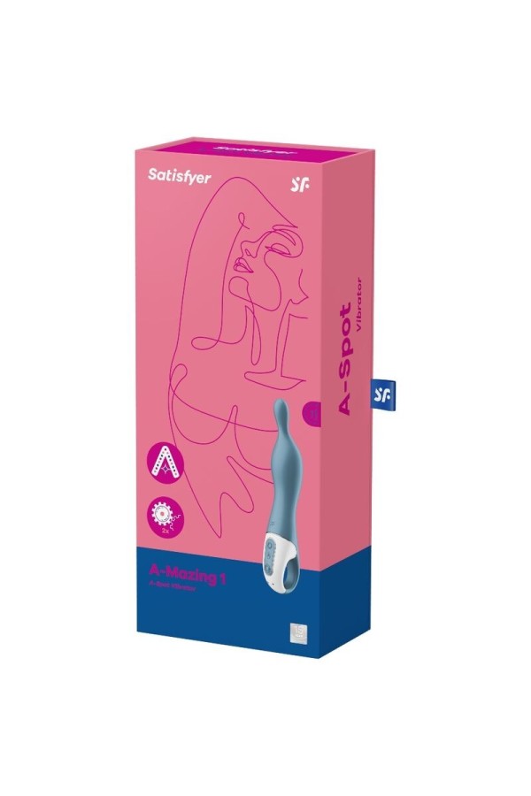 Amazing 1 Aspot Vibrator Blau von Satisfyer Vibrator kaufen | Fesselliebe