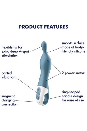 Amazing 1 Aspot Vibrator Blau von Satisfyer Vibrator kaufen | Fesselliebe