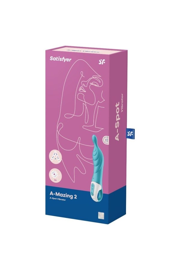 Amazing 2 Aspot Vibrator Türkis von Satisfyer Vibrator kaufen | Fesselliebe