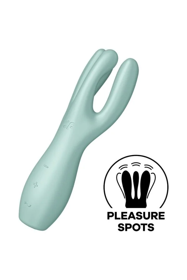 Threesome 3 Vibrator - Mint von Satisfyer Vibrator kaufen - Fesselliebe