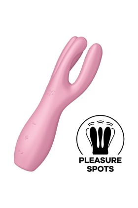 Threesome 3 Vibrator Rosa von Satisfyer Vibrator kaufen | Fesselliebe