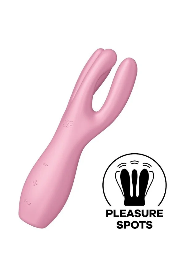 Threesome 3 Vibrator - Rosa von Satisfyer Vibrator kaufen - Fesselliebe