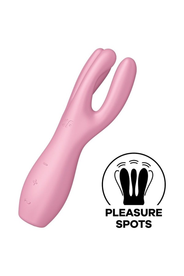 Threesome 3 Vibrator Rosa von Satisfyer Vibrator kaufen | Fesselliebe