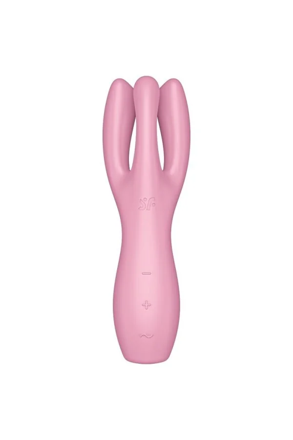 Threesome 3 Vibrator - Rosa von Satisfyer Vibrator kaufen - Fesselliebe