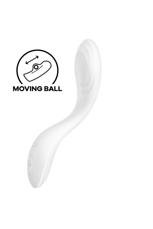 Rrrolling Pleasure Gspot Vibrator Weiss von Satisfyer Vibrator kaufen | Fesselliebe