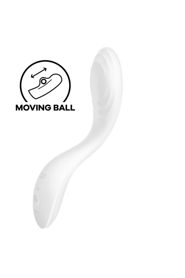 Rrrolling Pleasure G-Punkt Vibrator - Weiss von Satisfyer Vibrator kaufen - Fesselliebe