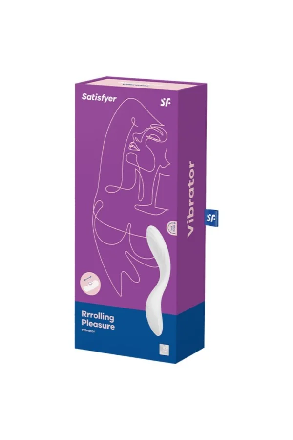 Rrrolling Pleasure G-Punkt Vibrator - Weiss von Satisfyer Vibrator kaufen - Fesselliebe