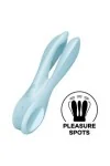 Threesome 1 Vibrator - Blau von Satisfyer Vibrator kaufen - Fesselliebe