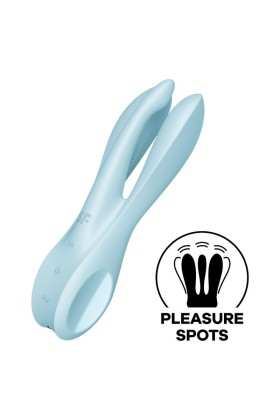 Threesome 1 Vibrator Blau von Satisfyer Vibrator kaufen | Fesselliebe