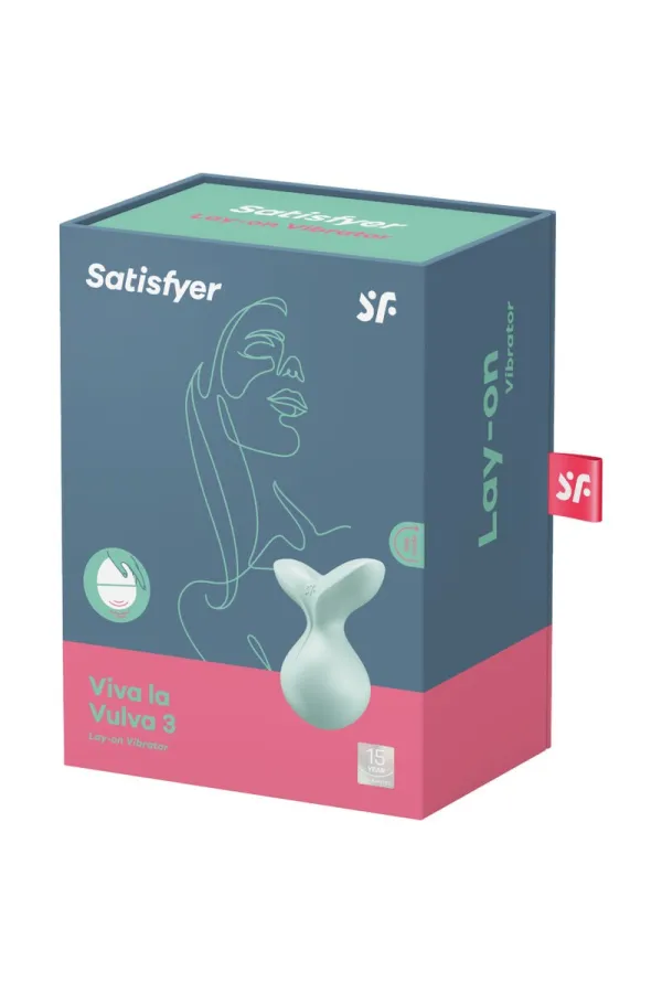 Viva La Vulva 3 Auflegvibrator - Grün von Satisfyer Layons kaufen - Fesselliebe