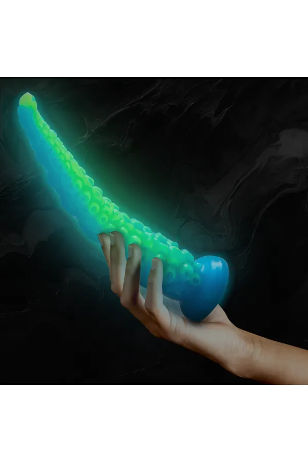 EPIC - SCYLLA FLUORESZIERENDER DÜNNER TENTAKEL-DILDO, GROSSE GRÖSSE kaufen - Fesselliebe