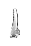 King Cock Clear - Dildo mit Hoden 19 Cm Transparent kaufen - Fesselliebe