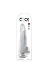 King Cock Clear - Dildo mit Hoden 19 Cm Transparent kaufen - Fesselliebe