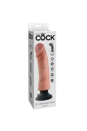 Vibratordildo 23 cm Natürlich von King Cock