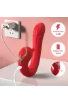 Delfin Vibrator Multiposition & Wärmeeffekt Rot von Armony Vibrators