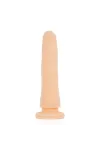 Strap-On Harness + Dildo Hautfarben Silikon 20 X 4cm von Deltaclub kaufen - Fesselliebe