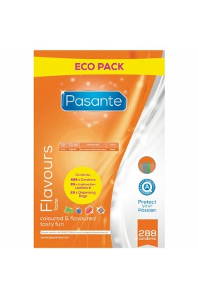 Kondome Eco Pack Aromen Beutel 288 Stück von Pasante kaufen | Fesselliebe