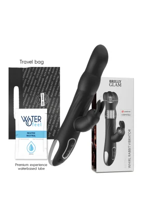 Moebius Rabbit Vibrator & Rotator Kompatibel mit Watchme Wireless Technology von Brilly Glam