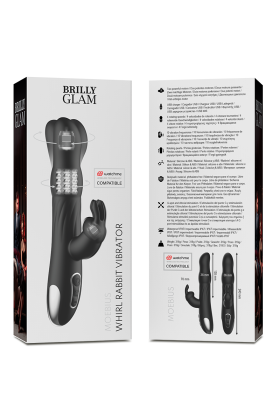 Moebius Rabbit Vibrator & Rotator Kompatibel mit Watchme Wireless Technology von Brilly Glam kaufen | Fesselliebe