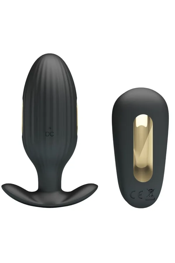 Kelly Plug Anal Wiederaufladbarer Vibrator Schwarz von Pretty Love Bottom kaufen - Fesselliebe