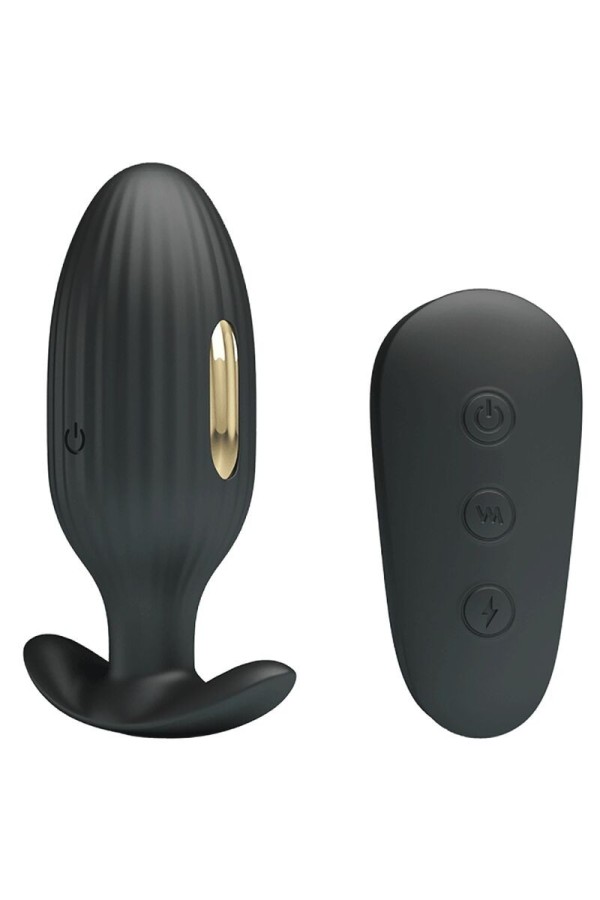 Kelly Plug Anal wiederaufladbarer Vibrator Schwarz von Pretty Love Bottom kaufen | Fesselliebe
