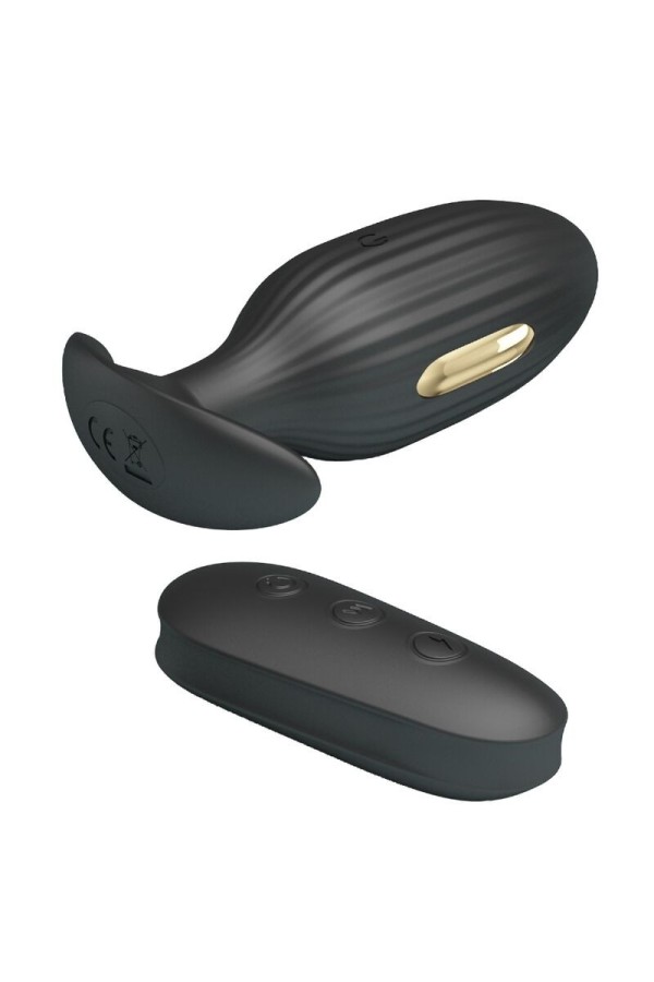 Kelly Plug Anal wiederaufladbarer Vibrator Schwarz von Pretty Love Bottom kaufen | Fesselliebe