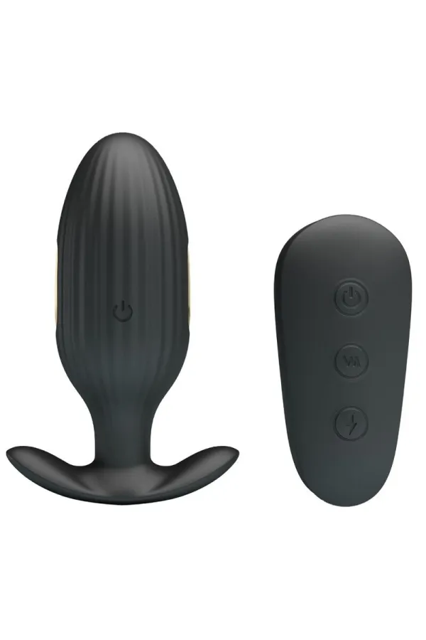 Kelly Plug Anal Wiederaufladbarer Vibrator Schwarz von Pretty Love Bottom kaufen - Fesselliebe