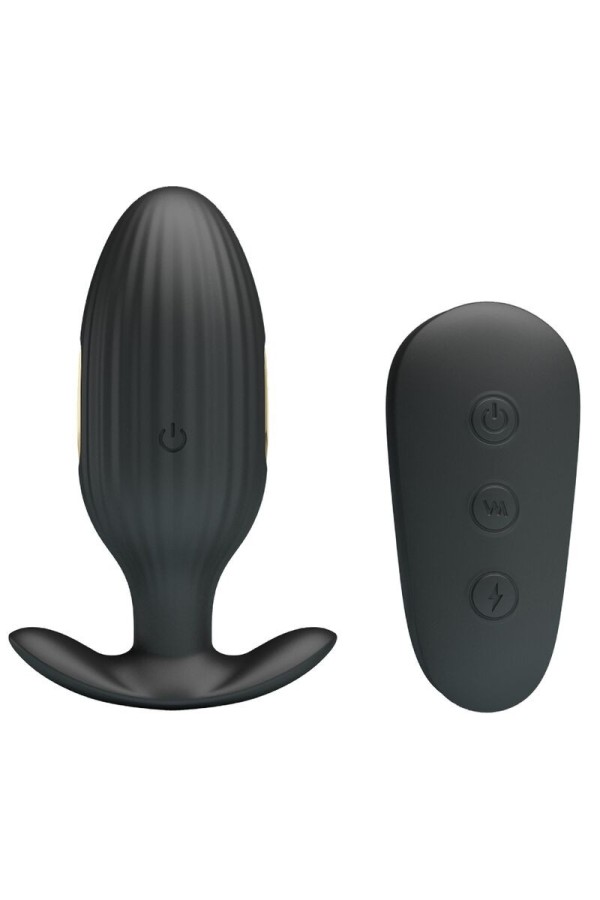 Kelly Plug Anal wiederaufladbarer Vibrator Schwarz von Pretty Love Bottom kaufen | Fesselliebe