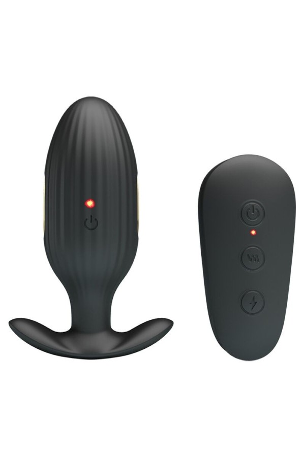 Kelly Plug Anal wiederaufladbarer Vibrator Schwarz von Pretty Love Bottom kaufen | Fesselliebe