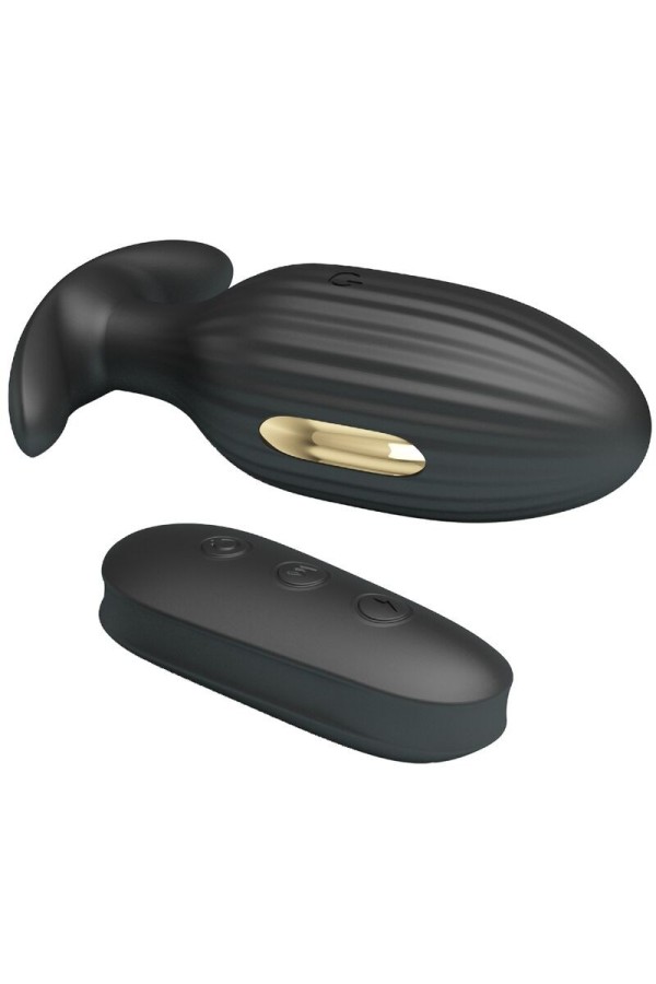 Kelly Plug Anal wiederaufladbarer Vibrator Schwarz von Pretty Love Bottom kaufen | Fesselliebe