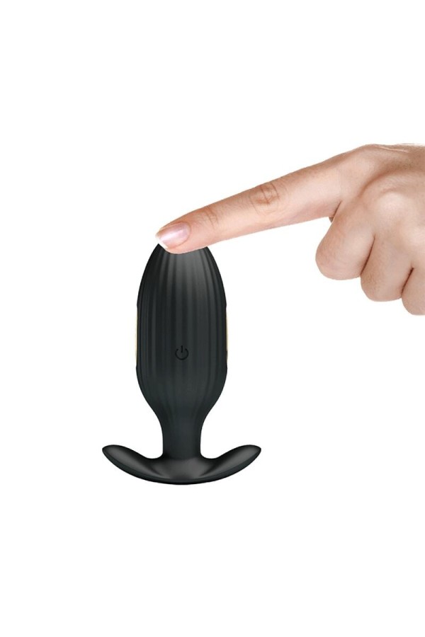 Kelly Plug Anal wiederaufladbarer Vibrator Schwarz von Pretty Love Bottom kaufen | Fesselliebe