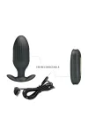 Kelly Plug Anal Wiederaufladbarer Vibrator Schwarz von Pretty Love Bottom kaufen - Fesselliebe