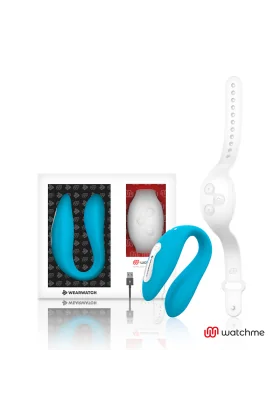 Watchme Dual Technology Vibrator Indigo/Snow von Wearwatch