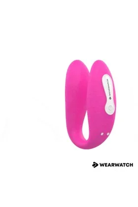 Watchme Dual Technology Vibrator Fuchsia / Snow von Wearwatch