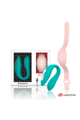 Watchme Dual Technology Vibrator Meerwasser / Rosa von Wearwatch