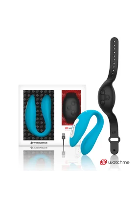 Watchme Dual Technology Vibrator Indigo / Jet von Wearwatch