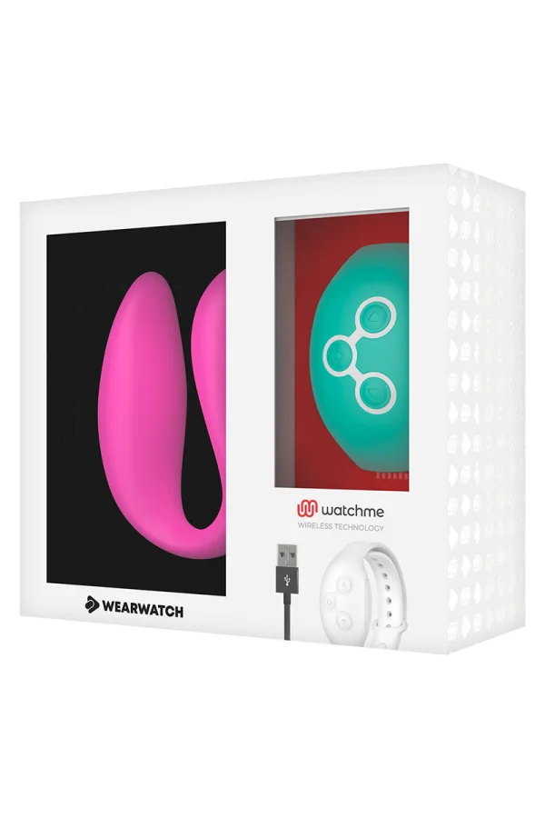 Dual Pleasure Drahtlose Technologie Fuchsia / Aquamarine von Wearwatch kaufen - Fesselliebe