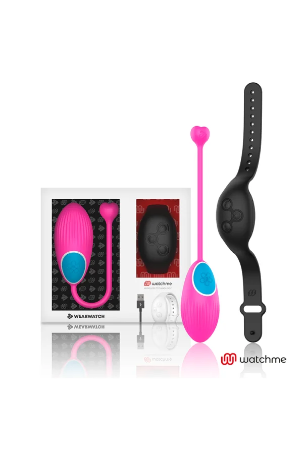 Egg Wireless Technology Uhr Fuchsia / Jet Schwarz von Wearwatch kaufen - Fesselliebe