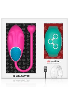 Watchme-Technologie mit Fernbedienung Ei Fuchsia / Meerwasser von Wearwatch kaufen | Fesselliebe