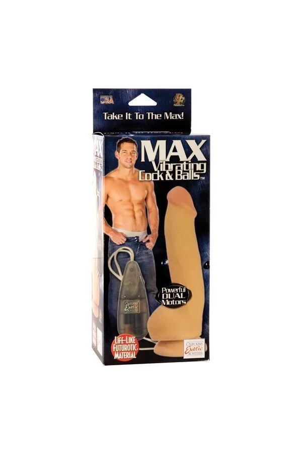 Calex Max Vibrierender Dildo 18cm von California Exotics kaufen - Fesselliebe