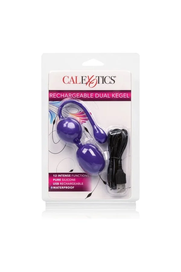 Calex Wiederaufladbar Dual Kegel Lila von California Exotics kaufen - Fesselliebe