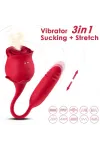 Roseknigth Leckt Vibrierenden Clit und Vibrator Rot von Armony Stimulators