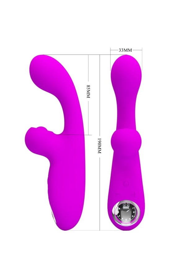 Skylar Lila Stimulator-Vibrator von Pretty Love Flirtation kaufen | Fesselliebe
