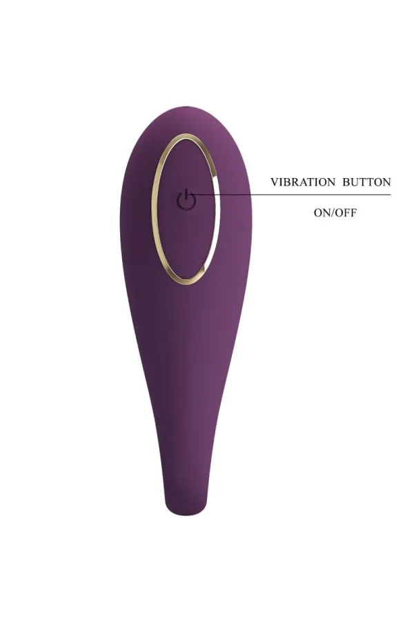 PRETTY LOVE - AUGUST REMOTE GLOBAL DOPPELT VERGNÜGEN VIBRATOR kaufen - Fesselliebe