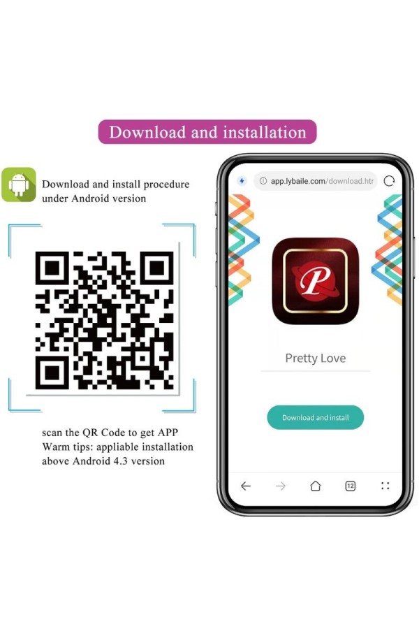 August Remote Global Doppelt Vergnügen Vibrator von Pretty Love C-Type kaufen | Fesselliebe